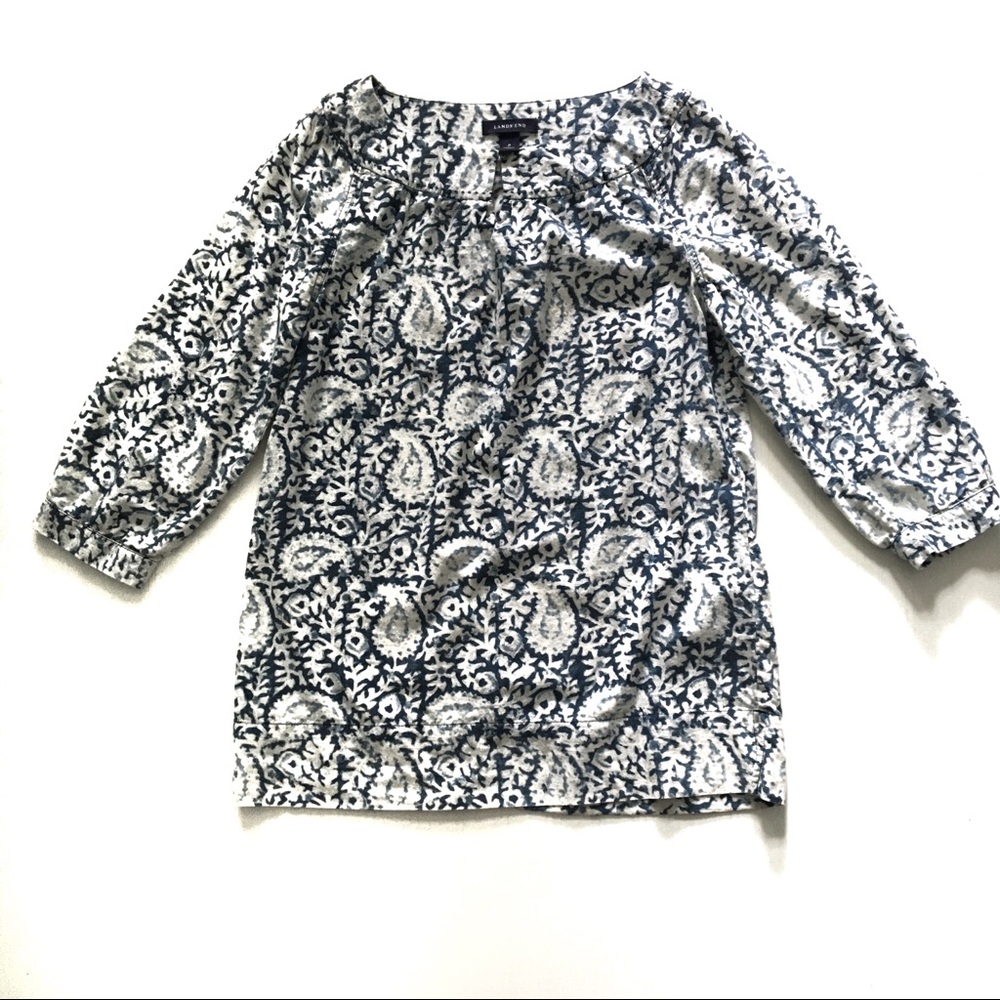 Land’s End Woman’s Tunic Top Size 2